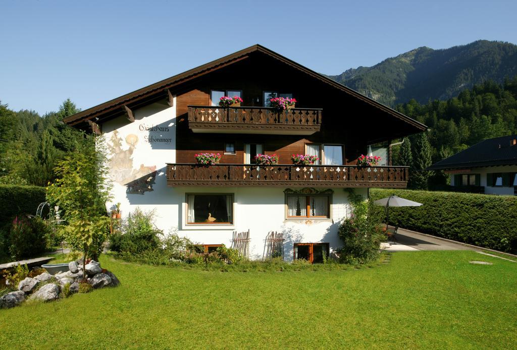 Das Schoenanger Ferienwohnungen Grainau Esterno foto